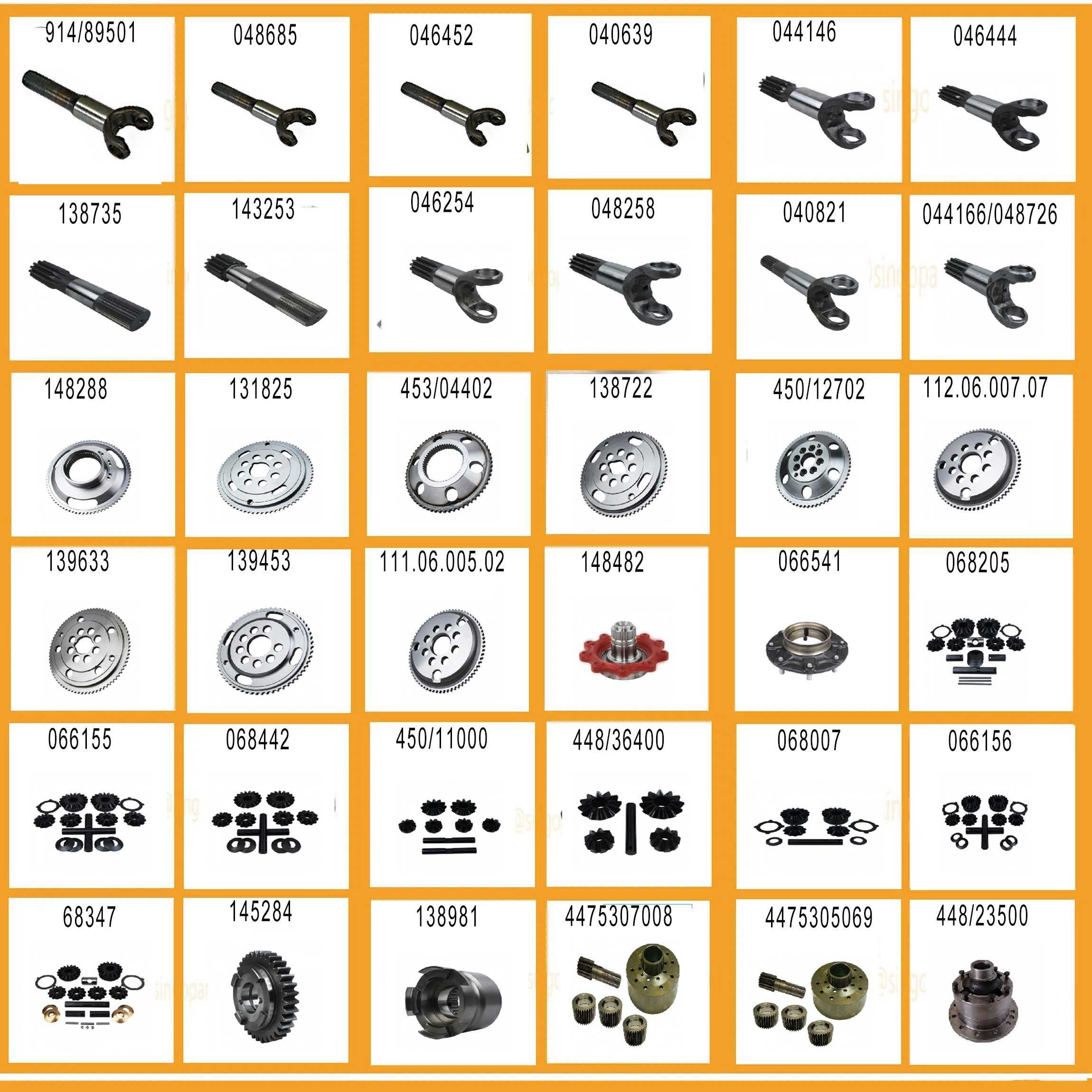 Eixo dianteiro Eixo longo 81881C1 CAR40888 33742695 040972R1