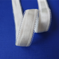 Bretelles de soutien-gorge élastiques à picots des deux côtés de 18 mm pour le sport TCJD2454-18