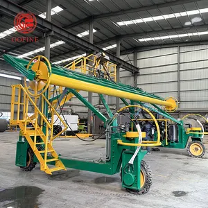 Diesel Type Recycling Cover Fermenting Organic Fertilizer Compost Machinery Equipment of Chicken Manure