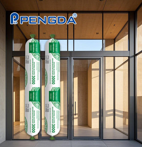 Mastic <span class=keywords><strong>silicone</strong></span> imperméable <span class=keywords><strong>neutre</strong></span> et <span class=keywords><strong>acétique</strong></span> pour verre, pour grossistes - Product Image 1