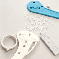 Mini Tobogán Plegable de HDPE para Bebés con Escalones, Juguete Deslizante de Plástico para Niños, para Interiores, Hogar, Jardín y Guardería