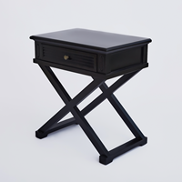 Table de chevet multifonctionnelle - Table d'appoint robuste et peu encombrante, mobilier moderne pour la chambre à coucher et le salon