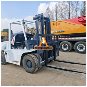 Carretilla elevadora usada TCM de alto rendimiento, 7 toneladas, carretilla elevadora de ajuste de distancia hidráulica de 7 toneladas a la venta - Product Image 2