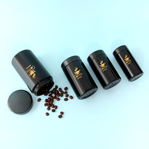 צנצנות זכוכית סיטונאיות 100ml 150ml 200ml 300ml שחורות UV גבוהות עגולות סגולה אטומות לריח פה רחב לאחסון - Product Image 1