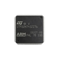 Microcontrolador STM32H743ZIT6, Circuito Integrado de 32 Bits, 2MB de Memoria Flash, Paquete 144-LQFP para Núcleo Cortex-M7