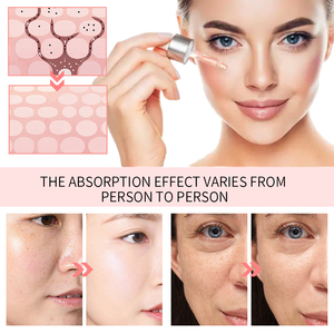 Suero facial antienvejecimiento 5 en 1, colágeno blanqueador e iluminador, ácido hialurónico, nicotinamida, vitamina C, cuidado de la piel en forma líquida - Product Image 4