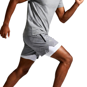 Pantalones Cortos Deportivos para Hombre, Ligeros, de Secado Rápido, con Forro de Malla, Ajuste Holgado, Ideales para Gimnasio, Playa, Deportes al Aire Libre, Running, Entrenamiento y Ocio - Product Image 1