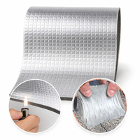 Ruban d'étanchéité auto-adhésif en aluminium butyle résistant aux UV pour la réparation des joints de toiture en tuiles d'acier coloré