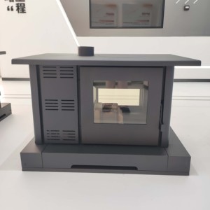 Poêle à granulés de bois intelligent Fangran 150ZX avec écran tactile WiFi, 10 kW, cheminée dissimulée, chauffage <span class=keywords><strong>silencieux</strong></span>, OEM ODM pour tente et cabane - Product Image 2