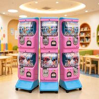 Distributeur automatique de bonbons et de jouets en capsules à monnayeur pour la vente au détail en gros