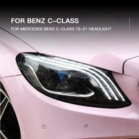 Feux avant HETOP W205 2014-2021, modèle amélioré, feux de voiture neufs, phare LED modifié pour Mercedes Benz