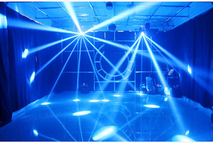 Câu lạc bộ đêm DJ hiệu ứng con lăn Chùm quét và Sharpy 200W 5R Máy quét chùm ánh sáng - Product Image 6