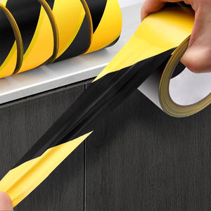 <span class=keywords><strong>Cinta</strong></span> <span class=keywords><strong>de</strong></span> Aislamiento y Advertencia PHB <span class=keywords><strong>de</strong></span> PVC Negra y Amarilla, Impermeable, Resistente al Desgaste y a Altas Temperaturas, Grosor Personalizable, para un Solo Piso - Product Image 4
