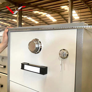 Archivador de Metal resistente al fuego de 1/2 horas moderno 2/cajones 3/4 prácticos para el hogar, oficina, escuela, Hospital, uso en supermercado - Product Image 6