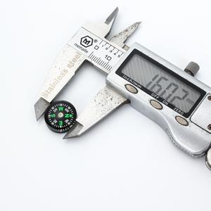 Brújula luminosa de plástico de 16mm para montañismo, Camping, portátil, de alta precisión, con letras en inglés, tipo portátil - Product Image 2