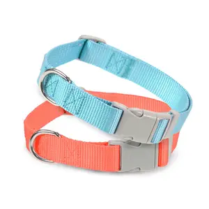 Dog Accessories Pet Collar Leash Harness in China Quick Release All Seasons Eco-friendly BREAKAWAY COLLARS Personalized Nylon