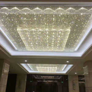 manufacturer luxury lobby villa decoration <b>ceiling</b> <b>light</b> hotel project custom chandelier custom made - Product Image 2