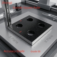 Règle d'angle carrée en granit Zhongji, instrument de mesure de précision Grade 00, modèle d'inspection et de calibration de verticalité à 90°