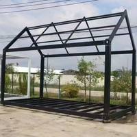 Maison préfabriquée mobile multifonctionnelle à installation rapide, structure en acier galvanisé pour utilisation en bureau