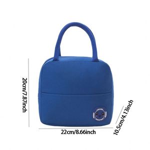 Sacs à lunch personnalisables OEM, sacs bento isothermes portables, sacs à lunch portables pour les trajets au travail - Product Image 2