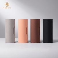 Étui à lunettes portable rétro en PU avec texture lin et logo personnalisé