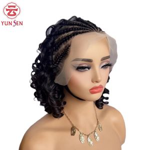 <span class=keywords><strong>ผม</strong></span>แท้ 100% แบบเวอร์จิ้น 13x4 ลูกไม้ติดด้านหน้า <span class=keywords><strong>ทรง</strong></span>บอดี้เวฟ พร้อมถักเปียแบบแอฟริกัน ใช้งานง่ายสำหรับผู้หญิง ทนความร้อน - Product Image 5