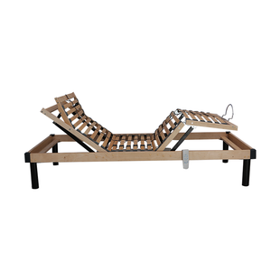 <span class=keywords><strong>Cama</strong></span> eléctrica doble de estilo europeo, <span class=keywords><strong>cama</strong></span> de movimiento individual XL Queen, color azul abedul, listón ajustable, marco de <span class=keywords><strong>cama</strong></span> con cable - Product Image 5