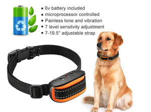 चपलता बैटरी कुत्ते प्रशिक्षण कॉलर कंपन विरोधी बार्किंग कॉलर डॉग ट्रेनर डिवाइस कोई शॉक बार्क कॉलर - Product Image 5