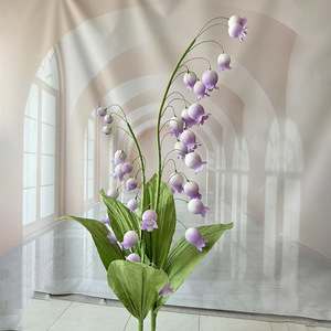 Vente en gros <span class=keywords><strong>de</strong></span> grande fleur géante <span class=keywords><strong>de</strong></span> <span class=keywords><strong>muguet</strong></span> en papier, fleur géante artificielle sur pied pour fête <span class=keywords><strong>de</strong></span> mariage, scène et événement, fleurs géantes - Product Image 1