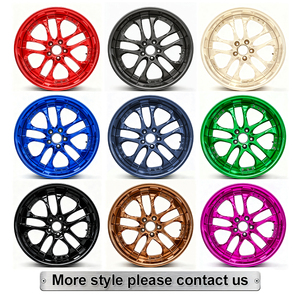 Noir forgé 2 pièces 17 18 19 20 21 22 pouces Rivet jantes de voiture de sport à lèvre profonde personnalisé votre logo roues pour Benz BMW Porsche <span class=keywords><strong>Ferrari</strong></span> - Product Image 3