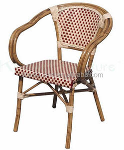 Cheap Price Bistro Outdoor Furniture Balcony Rattan Chair <strong>Wicker</strong> <strong>Coffee</strong> Restaurant Garden Dining Chair Bar <strong>Stool</strong> - Product Image 6