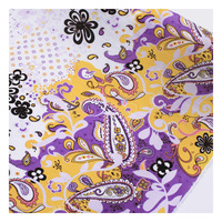 Tela de Rayón Challis Estampada Paisley para Vestidos de Verano, Suave y con Buen Caída, para Blusas y Faldas, Venta al Por Mayor