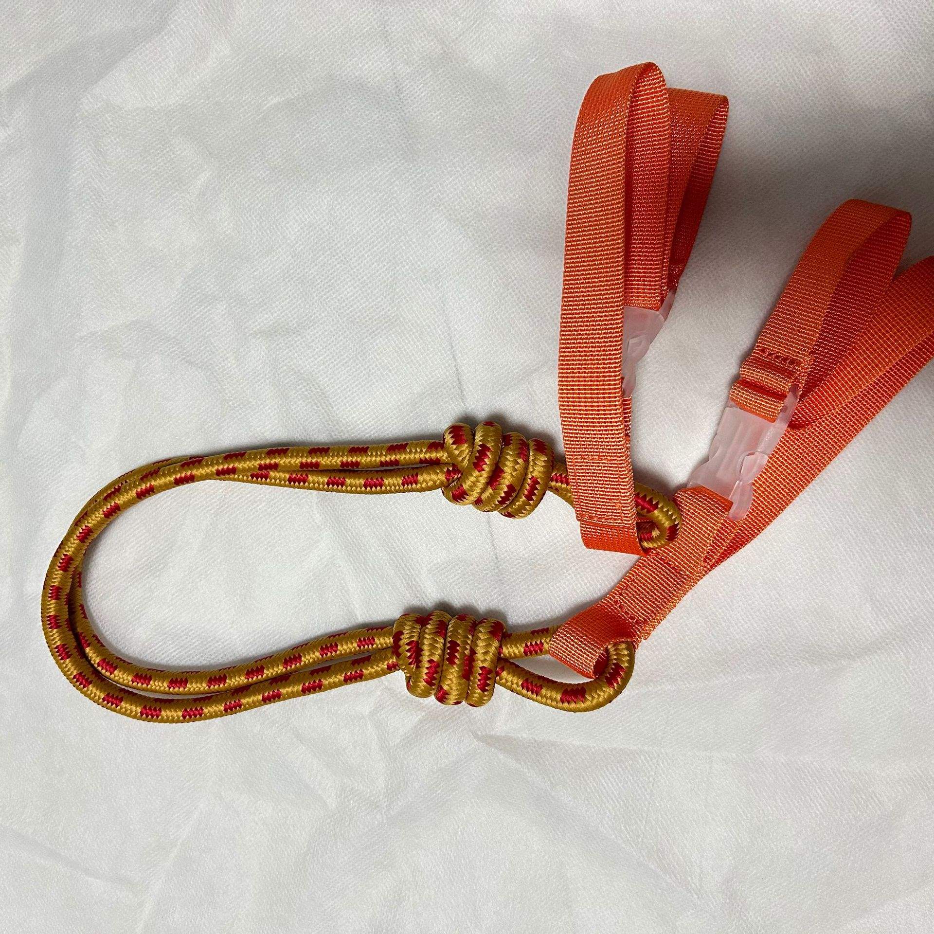 Orange strap