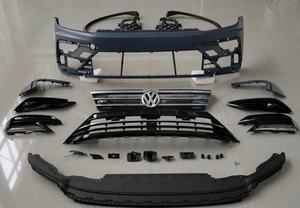 Mise à niveau du kit de carrosserie sportive pour Volkswagen VW <span class=keywords><strong>Tiguan</strong></span> R-<span class=keywords><strong>Line</strong></span> 2016 2017 Spoiler diffuseur de pare-chocs avant arrière accès aux échappements - Product Image 5