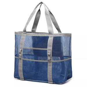 Sac de plage familial multi-poches, sac de transport pliable pour jouets et vacances - Product Image 3