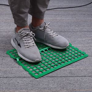 Separador de ABS de fácil instalación para supermercados, barandilla de grado alimenticio para frutas y verduras, basura, cemento, compras, marca personalizada FA03 - Product Image 6