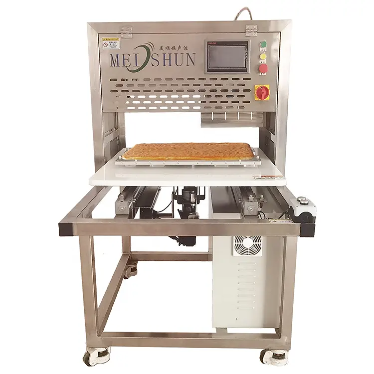 Máquina cortadora de cuchillas de 300 mm para pasteles de Brownie, suministros de postres, herramientas de corte, alta relación calidad-precio