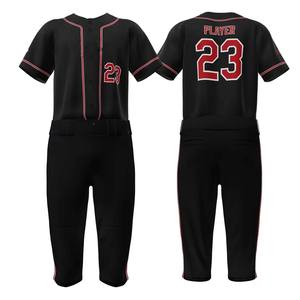 Uniformes de baseball sportifs au design classique, sublimation, maille respirante, achat en groupe, uniforme de baseball personnalisé pour homme - Product Image 2