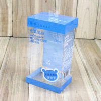 Boîte en plastique transparente pliable, impression personnalisée, conteneur anti-rayures pour accessoires cosmétiques, papeterie scolaire, jouets, coffret cadeau