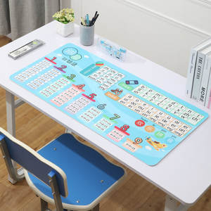 Alfombrilla de escritorio para niños de marcas independientes, alfombrilla cuadrada impermeable con tabla de multiplicar para estudiantes de primaria, no tóxica - Product Image 5