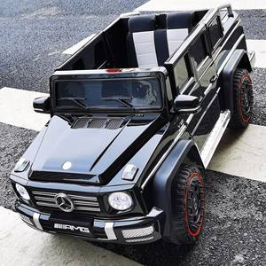 รถยนต์ไฟฟ้าสำหรับเด็ก Mercedes G65 รุ่น 48v 600w สีขาว พร้อมเบาะสีดำและล้อสีแดง สำหรับเด็กอายุ 5 ถึง 7 ปี - Product Image 5