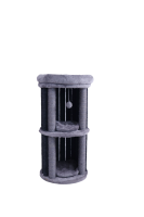 Vente en gros de tour d'arbre de cadre d'escalade de chat pour le condo à plusieurs niveaux de chat de peluche d'intérieur avec des griffoirs perchoirs de grotte de hamac revente