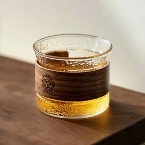Vaso de Brandy Transparente con Diseño Vertical Estilo Japonés, Hecho a Mano, 140 ml - Product Image 3