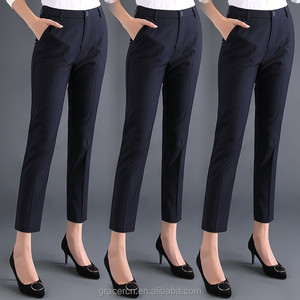 Pantalons professionnels de marque pour femmes, styles variés, décontractés pour occasions formelles, vente en gros - Product Image 1