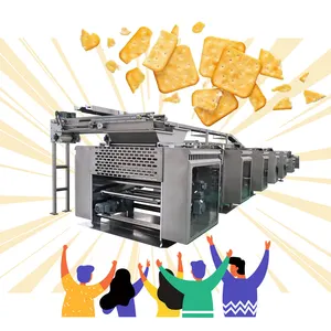 1000 Kg/u Cracker Biscuit Forming Machine Maken Apparatuur Prijs Made In China Sandwich Biscuit Centrum Vulling Voor Panda Biscuit