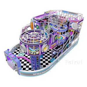 Dernière conception de jeux riches aire de jeux intérieure Structure multicouche Jeu d'aventure à grande échelle Grand <span class=keywords><strong>labyrinthe</strong></span> Équipement de parc d'attractions - Product Image 2