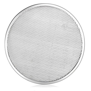 Grille à <span class=keywords><strong>pizza</strong></span> en maille d'aluminium de 8, 10, 12, 14, 16, 18, 20, 26 et <span class=keywords><strong>28</strong></span> pouces - Product Image 1