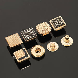 Botones de Presión de Metal para Ropa KUNSHUO, Botones de Presión Personalizados con Logotipo de Marca de 4 Partes para Camisas y Thobes, Botones de Presión para Ropa de Hombre - Product Image 4