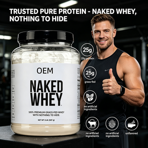 Bioby OEM Marque Privée Protéine de Lactosérum de Bovins Élevés en Pâturage Sans Arôme 25g pour la Croissance Musculaire et la Récupération 2LB 907g - Product Image 5