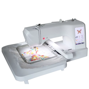 110V 220V Computerized Embroidery Sewing <b>Machine</b> 11 Languages Big Display Embroidery Sewing <b>Machine</b> - Product Image 1